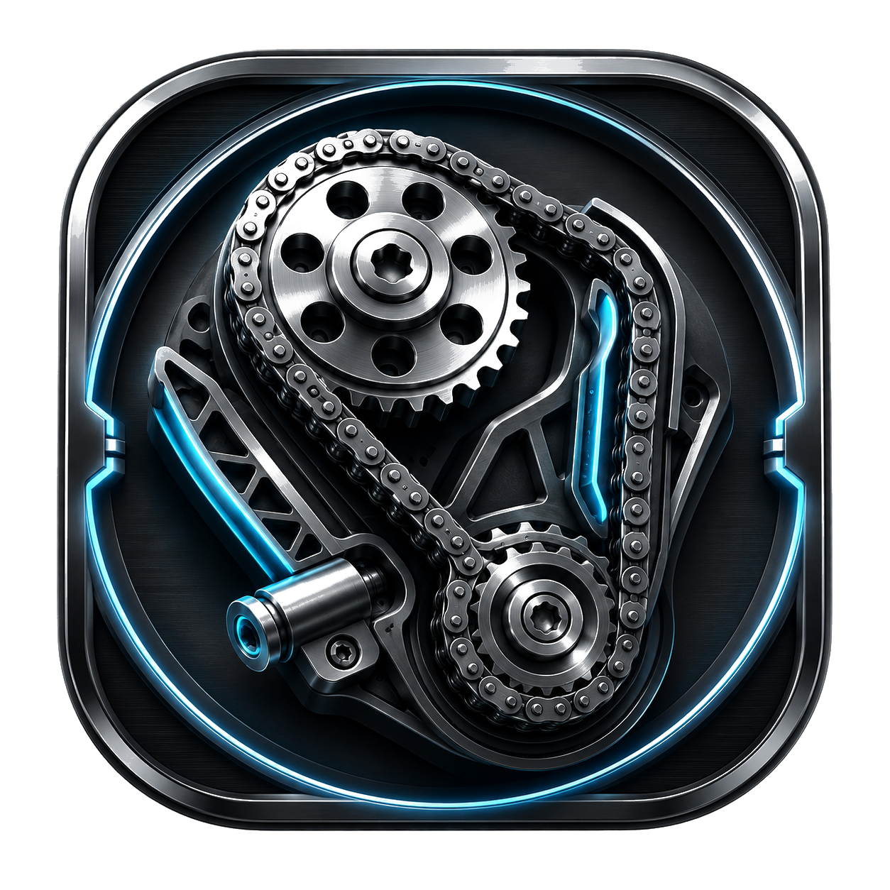 Steuerkette Icon